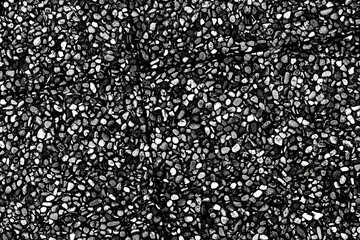 Pebble stone in outdoor tiles with geometric diagonal shapes