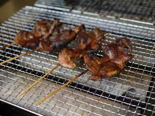 雀の丸焼き