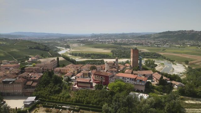 The Langhe is a hilly area to the south and east of the river Tanaro in the province of Cuneo and in the province of Asti in Piedmont, northern Italy.