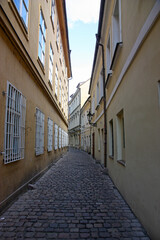 Fototapeta na wymiar The street on the old city.
