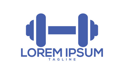 Unique fitness logo Modern and minimalist vector and abstract logo