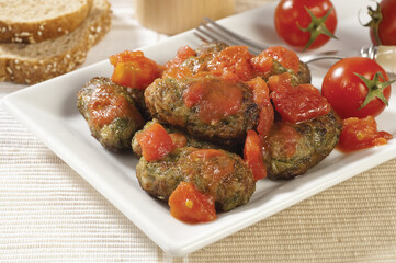tomato sauce meatball
