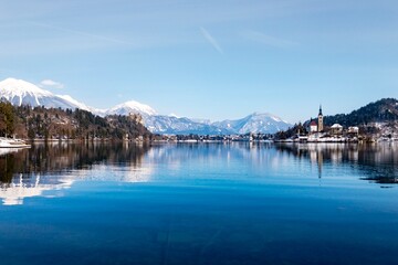 Lake Bled in Slovenia 