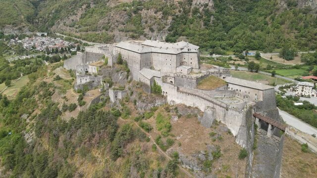 Forte di Exilles in Piedmont, Italy
