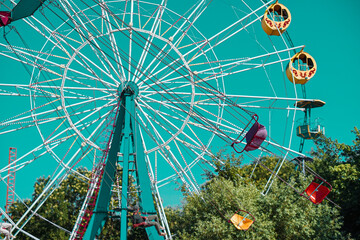 ferris wheel in the park