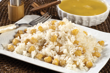 rice with chickpeas