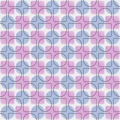 Watercolor Geometric Shape Seamless Repeat Pattern