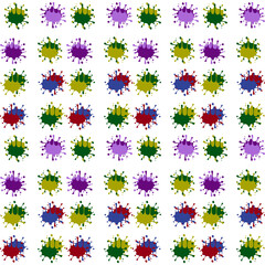 Shibori. Orchid Smoke Fashion Abstract . Tie dye patterns Batik brush seamless and repeat pattern design. Spiral Acrylic Illustration Pattern- 501.