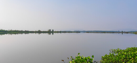 a natural lake in vietnam
