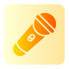 mic gradient icon