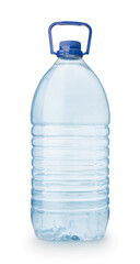 Bottle of water isolated on white.