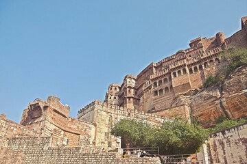 mehrangarh fort jodhpur rajasthan india 