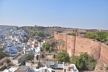 Obraz premium mehrangarh fort jodhpur rajasthan india 