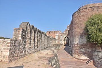 mehrangarh fort jodhpur rajasthan india 