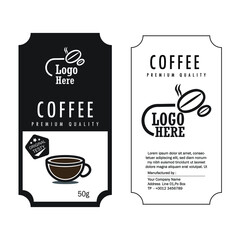 coffee label design _ coffee product packaging design