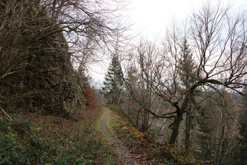 Winterwanderung im Harz, Förster-Stieg (Hiking in the winter season in the Harz Mountains) | Försterstieg entlang der Granetalsperre