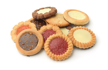 Pile of various cookies