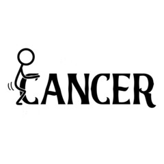 cancer background inspirational quotes typography lettering design