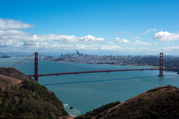 Golden gate bridge, San Francisco, CA, USA. 