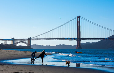 Golden gate bridge, San Francisco, CA, USA. 