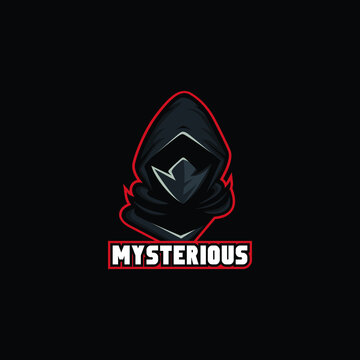 illustration mysterious esport logo designs 