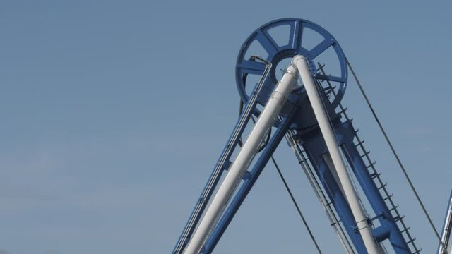 Top side of cargo arm of liquefied gas