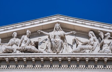 Hungarian National Museum in Budapest, Hungary