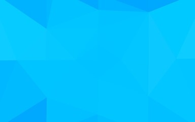 Obraz premium Light BLUE vector abstract mosaic background.