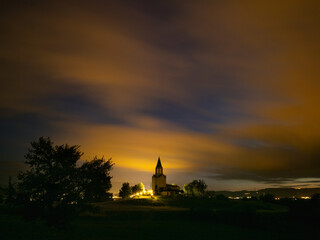 Obraz premium anochece en Puig Agut