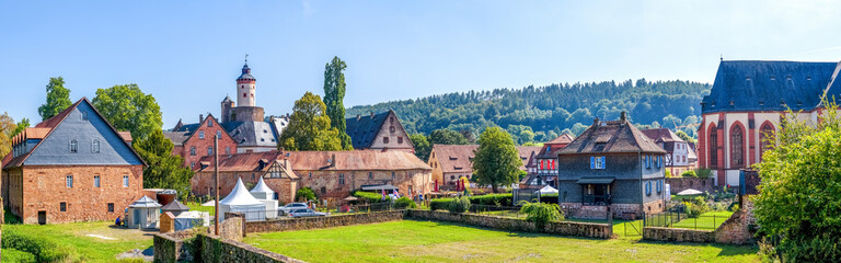 Fototapeta na wymiar Schloss, Büdingen, Hessen, Deutschland 