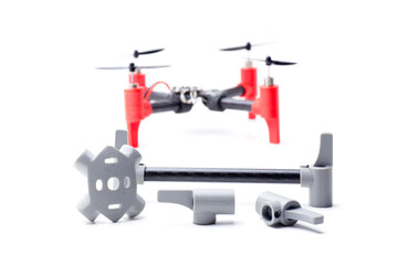 mini drone diy parts