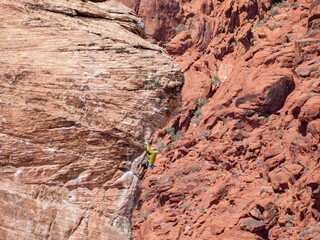 People doing rock climbing sports