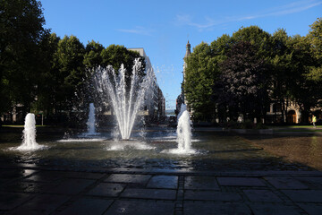 Naklejka premium Oslo - Springbrunnen / Oslo - Fountain
