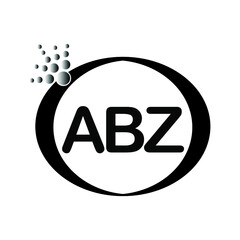  ABZ logo icon vector template on white background, creative letter ABZ icon. ABZ vector.