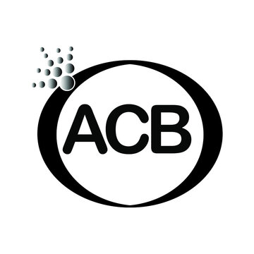 ACB logo icon vector template on white background, creative letter ACB icon. ACB vector.
