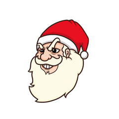 Papa Noel, Ilustracion de Papa Noel, Ilustracion para navidad, Chrismas Sticker, ilustracion de color de Santa