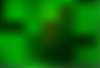 Light Green vector blurred bright background.