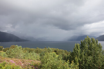 Obraz premium Norwegen - Sognefjord bei Nordrevik / Norway - Sognefjorden near Nordrevik /
