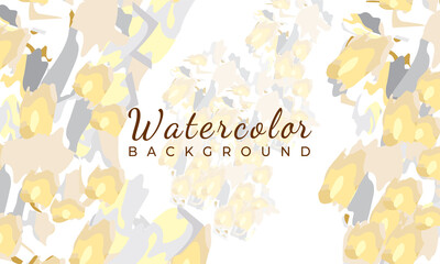 Colorful mandala watercolor background