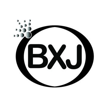 BXJ logo icon vector template on white background, creative letter BXJ icon. BXJ vector.


