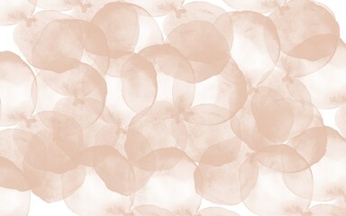 brown watercolor circle background pattern 