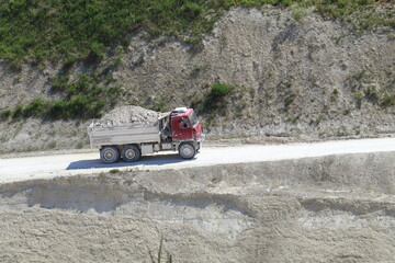 opencast mine truck