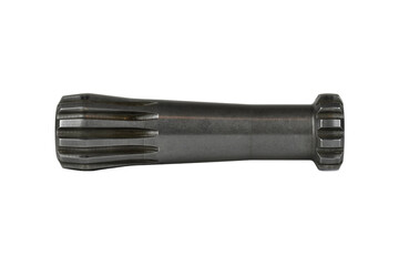 Shaft for wheel, isolated on white