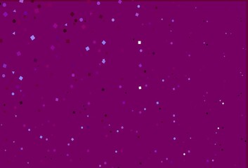 Light Purple vector layout with circles, lines, rectangles.