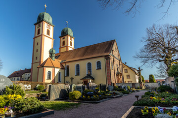 Fototapeta na wymiar Kloster St. Märgen