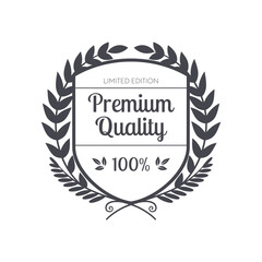 Premium Quality Laurel Emblem