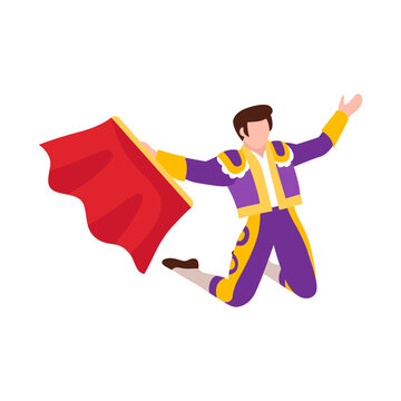 recommend clip art: Bullfighter Who Won Composition