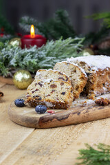 christmas cookies on the table