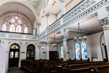 Beth Israel Synagogue in Brasov, neological synagogue. Romania.