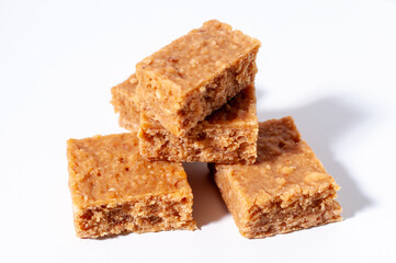 Traditional Brazilian peanut-based candy called 